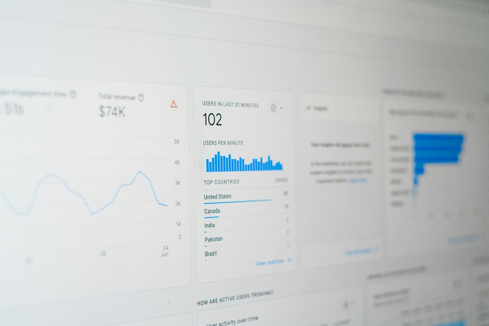 Google Ads campaign performance data
