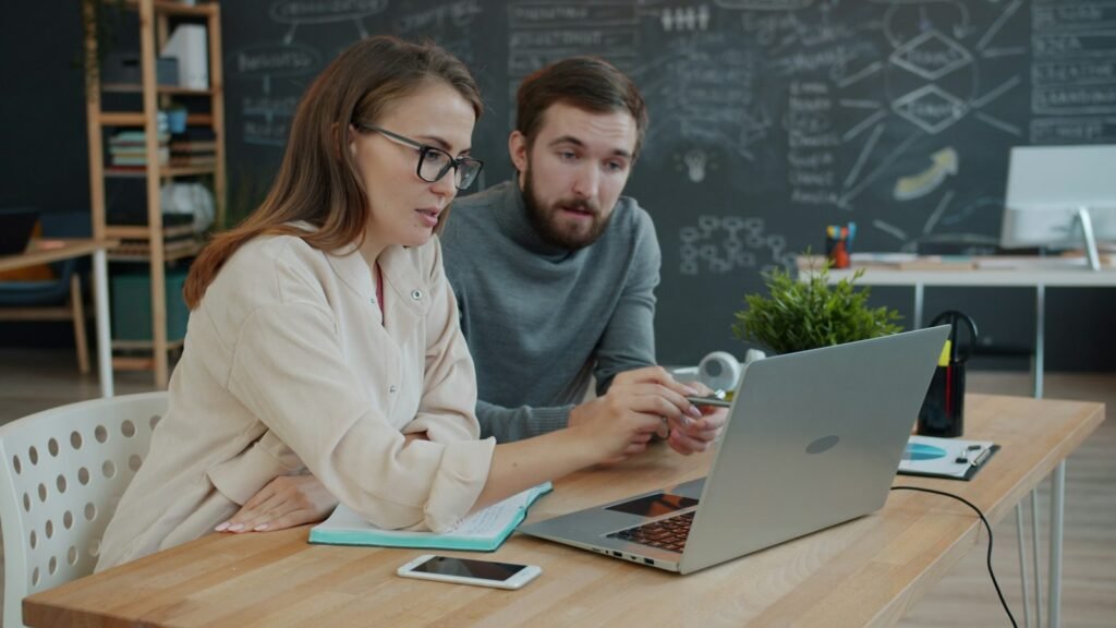 SEO and marketing strategy meeting